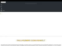pallhuber-genuss.de Webseite Vorschau