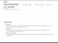 pallme.de Webseite Vorschau