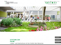 palme.ch Webseite Vorschau
