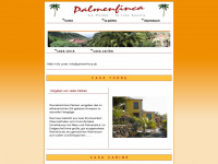 palmenfinca.de Webseite Vorschau