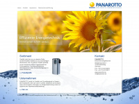 panarotto.de Webseite Vorschau