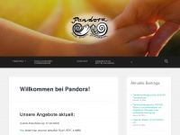 pandora-selbsthilfe.de Webseite Vorschau