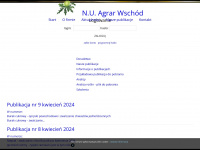 nu-agrar.pl Webseite Vorschau