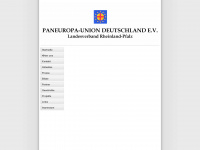 paneuropa-rlp.de Webseite Vorschau