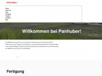 panhuber.at Webseite Vorschau