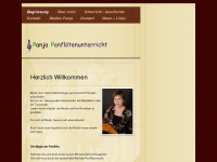 panja.ch Webseite Vorschau