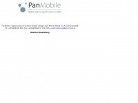 panmobile.at Webseite Vorschau