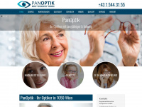 panoptik.at Webseite Vorschau