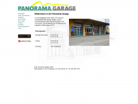 panorama-garage.ch Webseite Vorschau