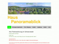 panoramablick-haus.de Webseite Vorschau