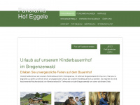 panoramahof-eggele.at Webseite Vorschau
