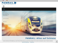 panrail.at Webseite Vorschau