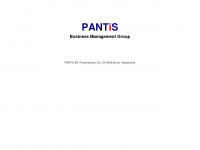 pantis.ch Webseite Vorschau