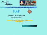 pap-schmuck.de Webseite Vorschau