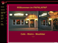 papalapap-bar.de Webseite Vorschau