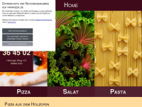 papapizza.de Webseite Vorschau