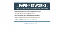 pape-networks.de Webseite Vorschau
