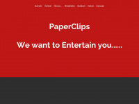 paperclipsmusic.de Webseite Vorschau