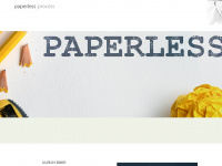 paperless-process.de Webseite Vorschau