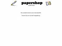 papershop-online.de Webseite Vorschau