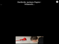 papier-schmuck.de Webseite Vorschau