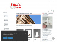 papier-und-mehr.de Webseite Vorschau