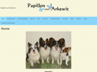 papillon-von-arkewit.ch Webseite Vorschau