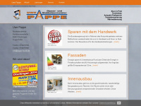 pappe-stucki.de Webseite Vorschau