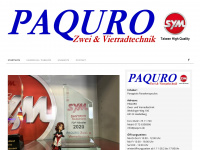 paquro.de Webseite Vorschau