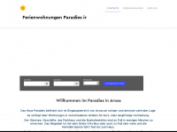 paradiesarosa.ch Webseite Vorschau