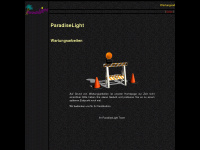 paradiselight.de Webseite Vorschau