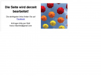 tanzband-parapluie.at Webseite Vorschau