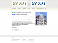 parat-gmbh.de Webseite Vorschau