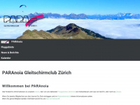 parazuerich.ch Webseite Vorschau