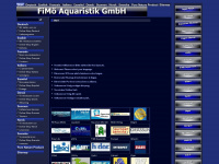 fimoe-aquaristik.de Webseite Vorschau