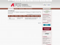 fdi-ev.de Webseite Vorschau