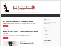 dogdance.de Webseite Vorschau