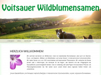 wildblumensaatgut.at Webseite Vorschau