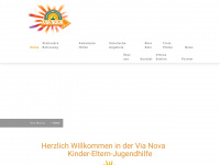 vianova-jugendhilfe.de Webseite Vorschau