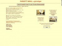 parkett-mahl.de Webseite Vorschau