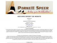 parkett-speer.de Webseite Vorschau
