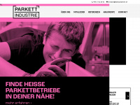 parkett.co.at Webseite Vorschau