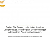 parkettwelt.de Webseite Vorschau
