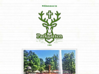 parkgarten.de Webseite Vorschau