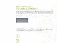 parkhotel-stadthagen.de Webseite Vorschau