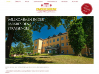 parkresidenz.at Webseite Vorschau