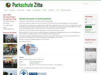 parkschule-zittau.de Webseite Vorschau
