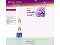 editions-partita.com Webseite Vorschau