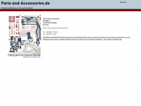 parts-and-accessories.de Webseite Vorschau