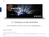party-knemuehle.de Webseite Vorschau